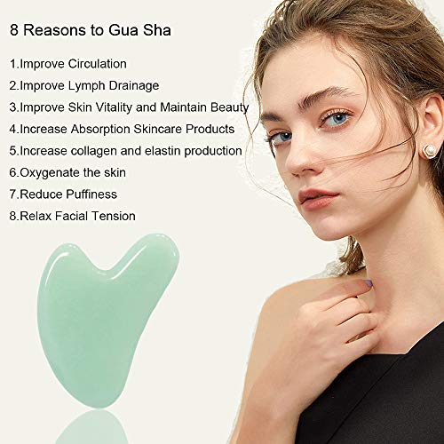 Jade Stone Gua Sha Massage Tool