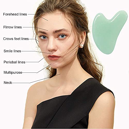 Jade Stone Gua Sha Massage Tool