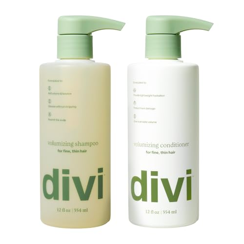 Volumizing Shampoo & Conditioner Set for Fine