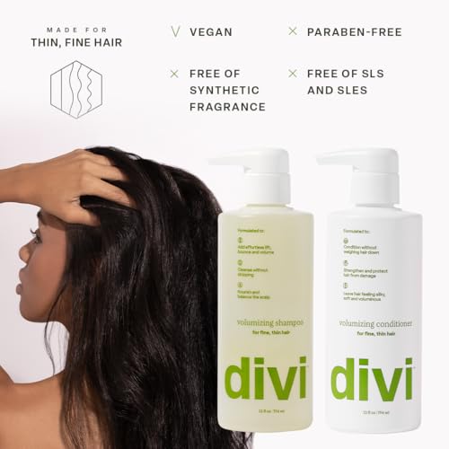 Volumizing Shampoo & Conditioner Set for Fine