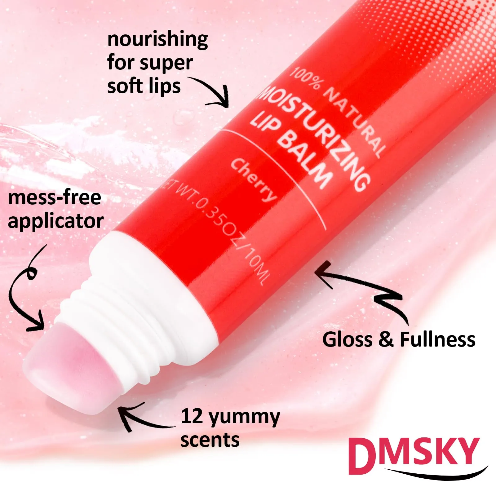 12 Flavors Lip Gloss Set