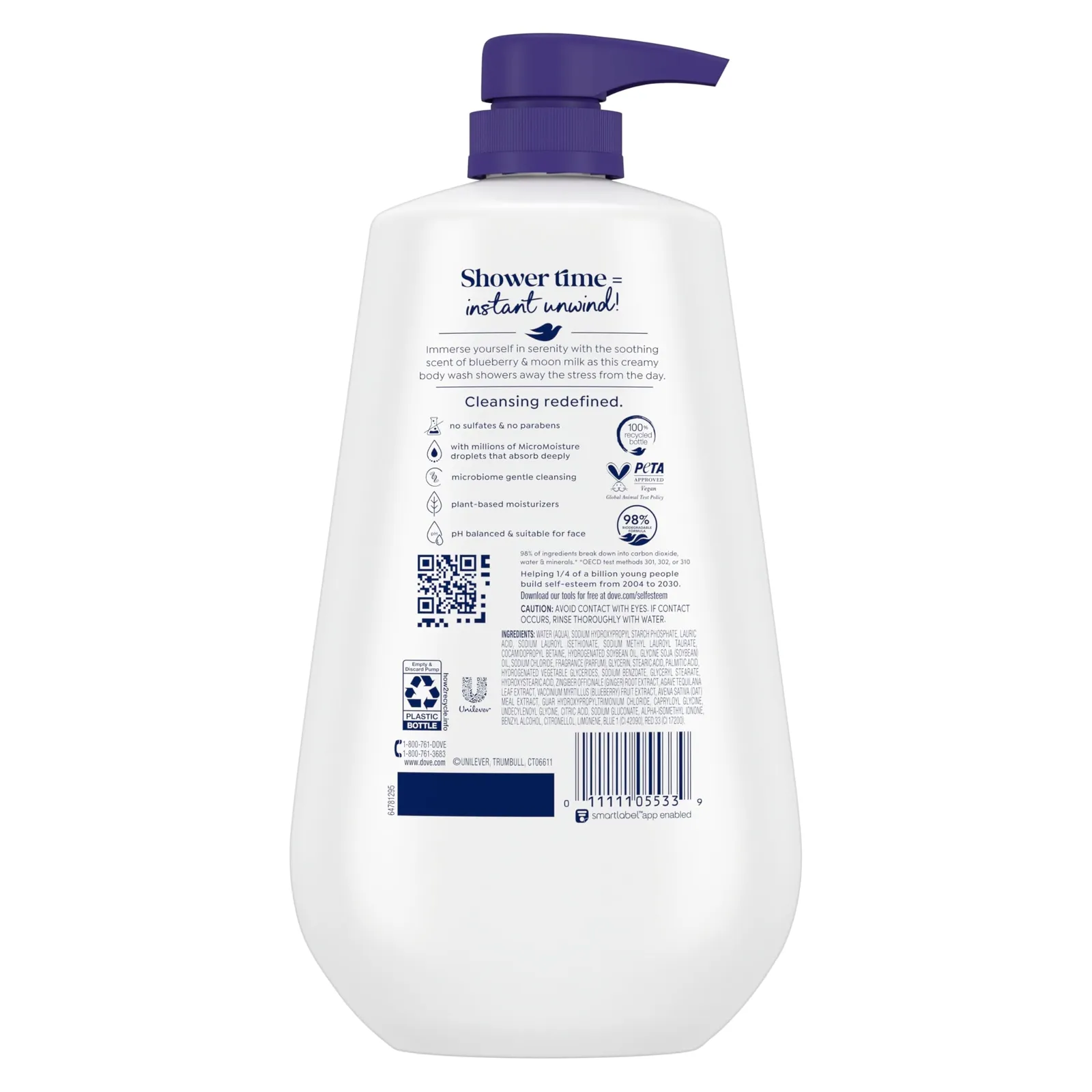 Blueberry & Moon Milk Body Wash