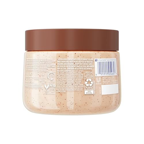 Brown Sugar and Coconut Butter Body Scrub Exfoliates and Deeply 15 oz