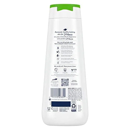 Cucumber & Green Tea Body Wash, 4-Count