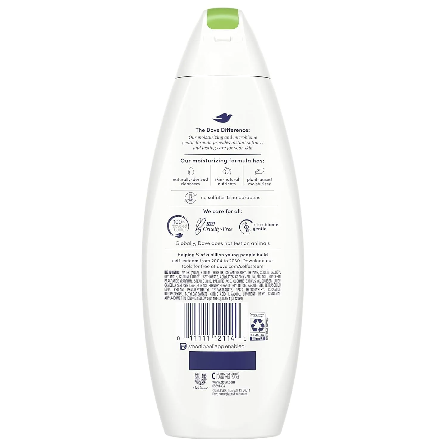 Cucumber & Green Tea Body Wash, Refresh 3-Pack