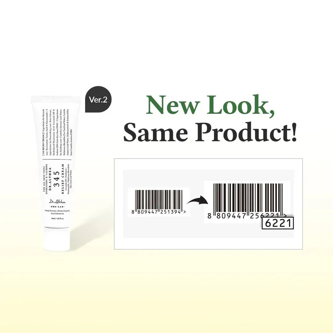 Relief Cream | Korean Vegan Skin Care for All Skin Types