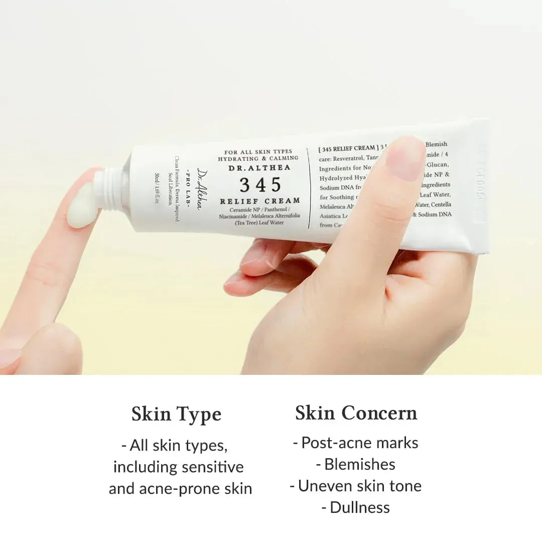 Relief Cream | Korean Vegan Skin Care for All Skin Types