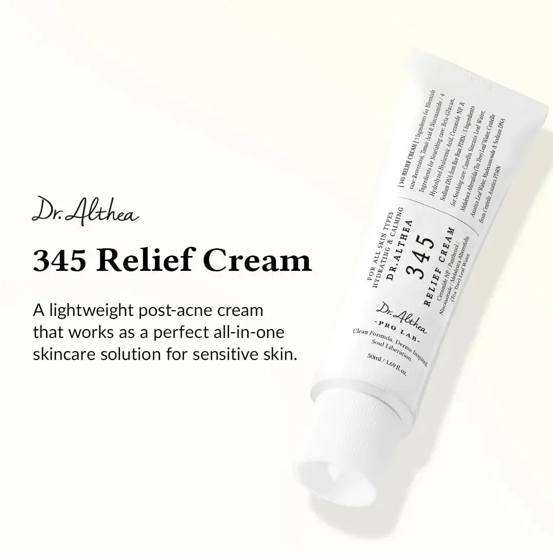 Relief Cream | Korean Vegan Skin Care for All Skin Types