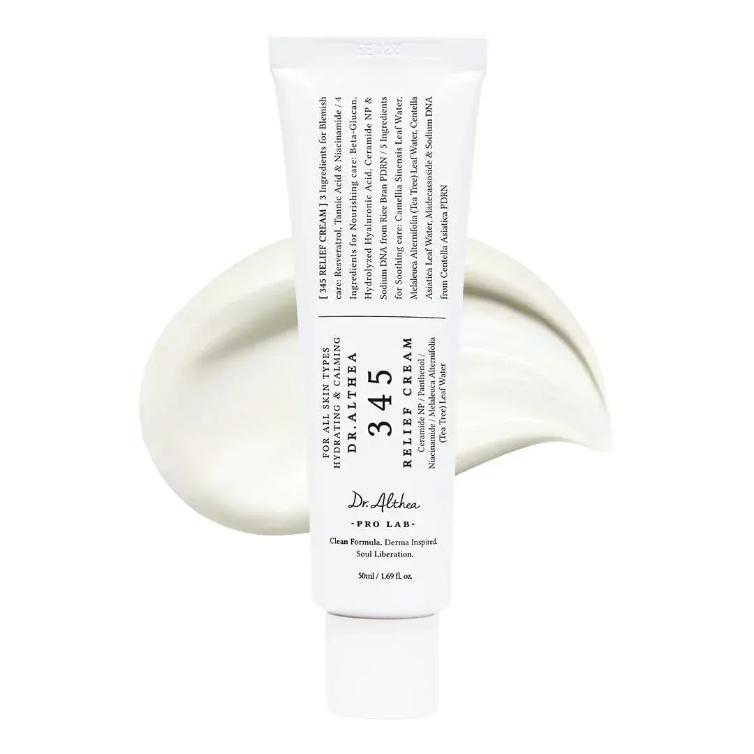 Relief Cream | Korean Vegan Skin Care for All Skin Types