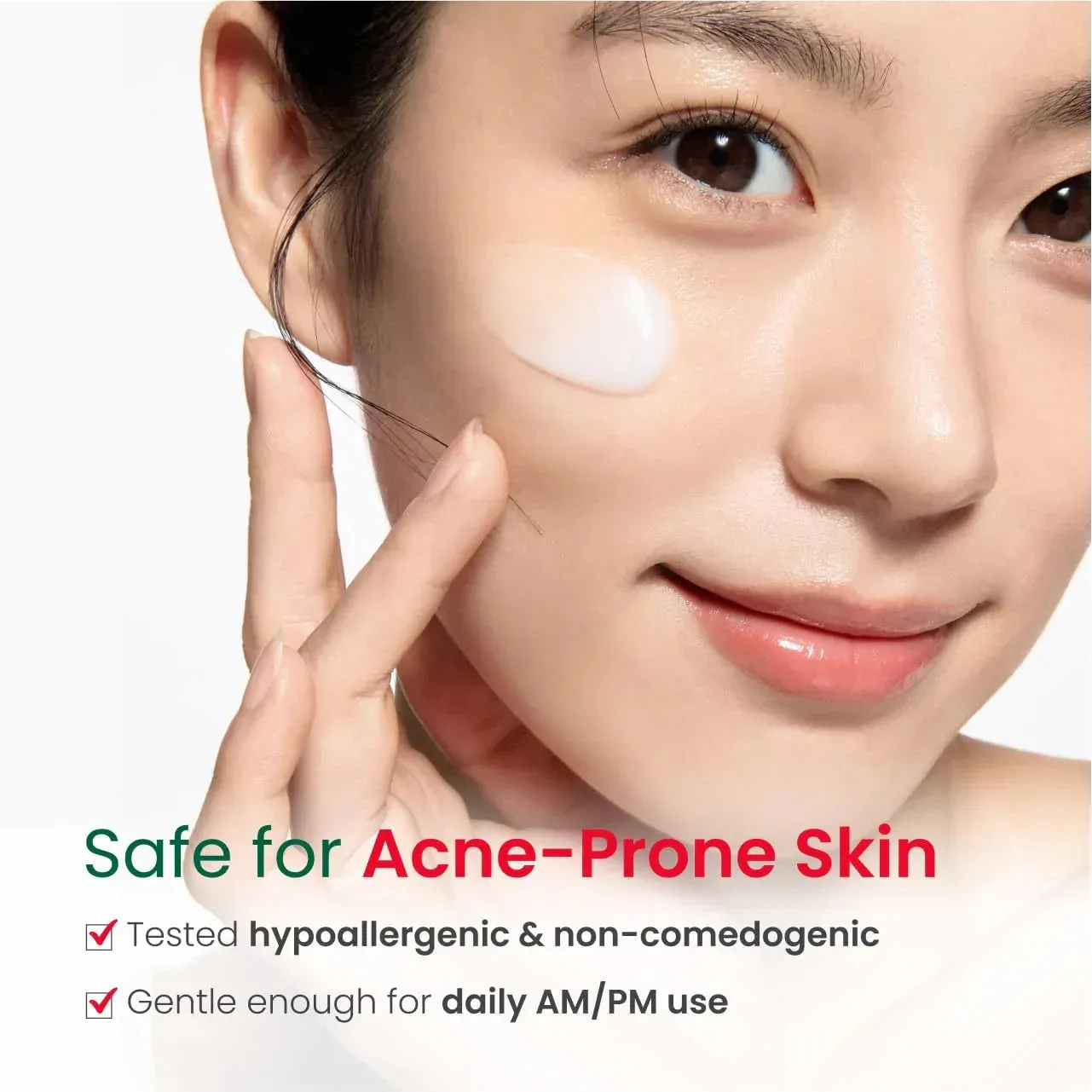 R.E.D. Blemish Clear Soothing Cream - Calming Korean Moisturizer for Redness