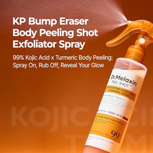Peel Shot Kojic Acid Turmeric Body Exfoliator Spray