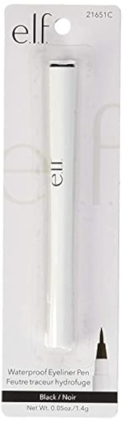 Eyeliner Pen with FeltTip Applicator, Black, 0.05 Fl Oz