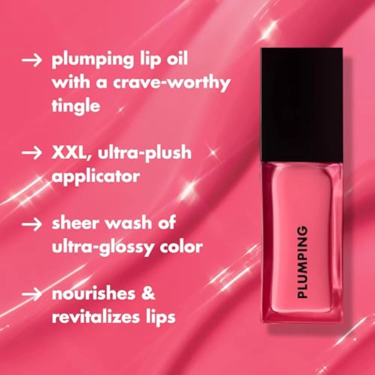 Glow Reviver Plumping Lip Oil, Piggy Bank