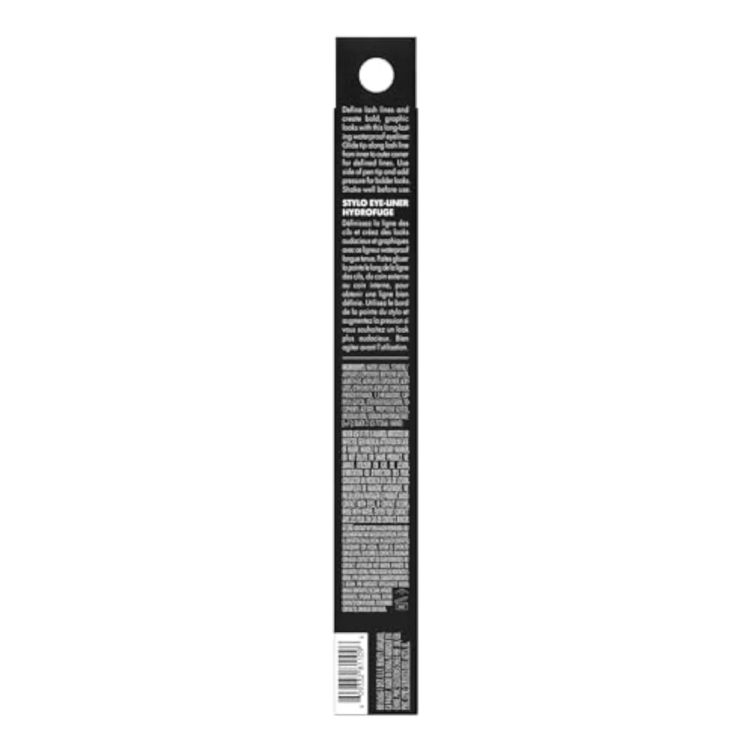 H2O Proof Eyeliner Pen, Felt Tip, Waterproof, Long-Lasting, High-Pigmented Liner For Bold Looks, Vegan & Cruelty-Free, Jet Black. 0.02 Fl Oz
