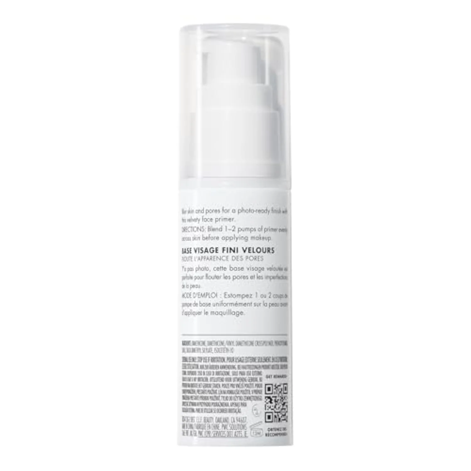 Mineral Infused Face Primer, Primer For A Smooth Foundation Base, Fills In Fine Lines & Refines Complexion, Vegan & Cruelty-free, Large