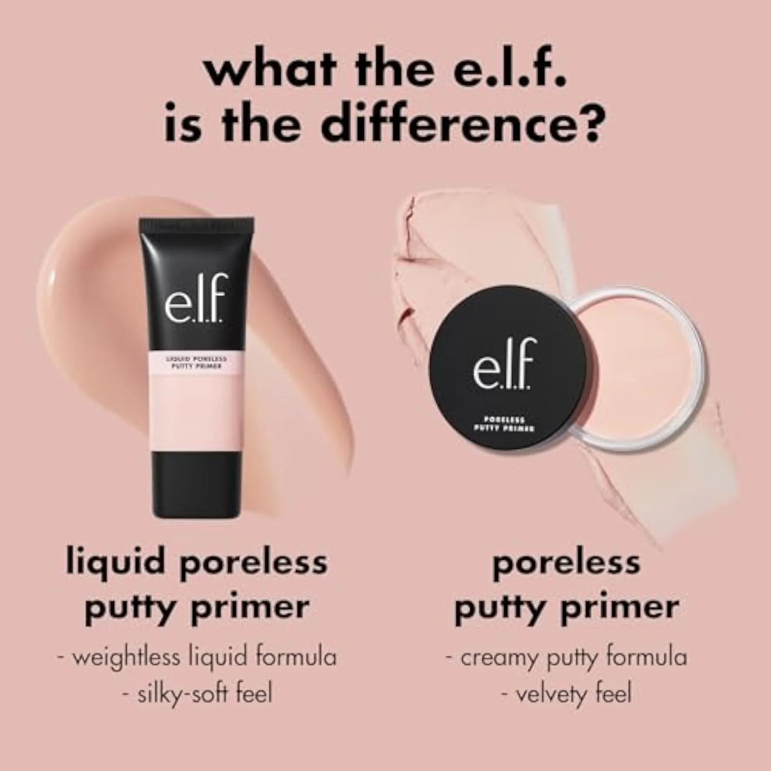 Poreless Face Primer, Skin-Perfecting & Lightweight, Long Lasting, Smooths & Preps to Create Flawless Base, Infused with Tea Tree and Vitamins A & E, 2 Fl Oz