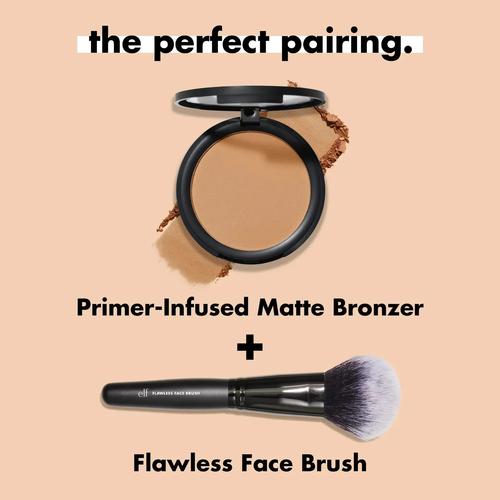 Primer-infused Bronzer, Long-Wear, Matte, Bold