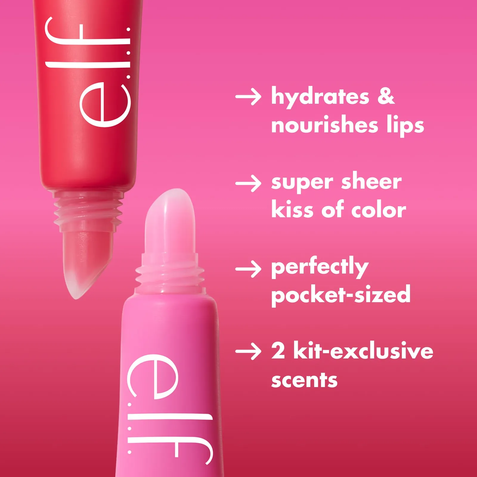 Cherry & Bubblegum Lip Balm Duo
