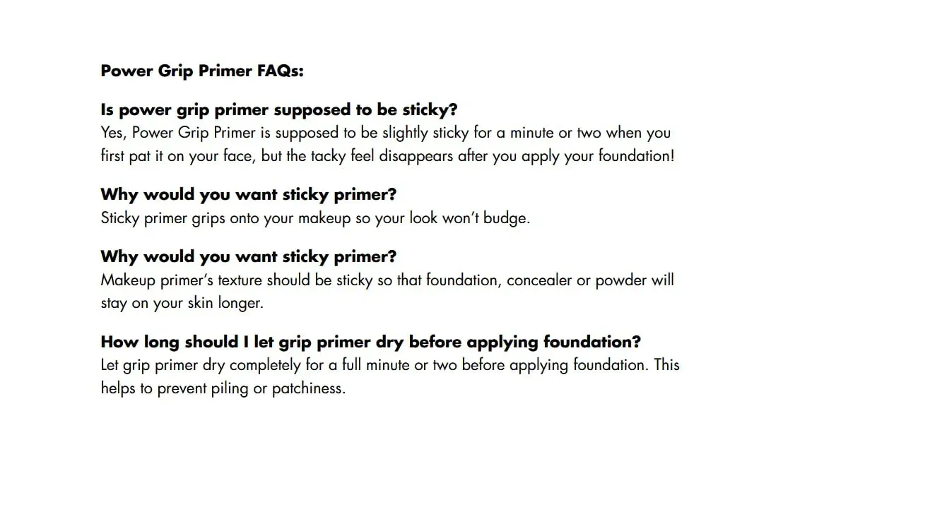 Power Grip Primer 0.811 Fl Oz (24 ml.)