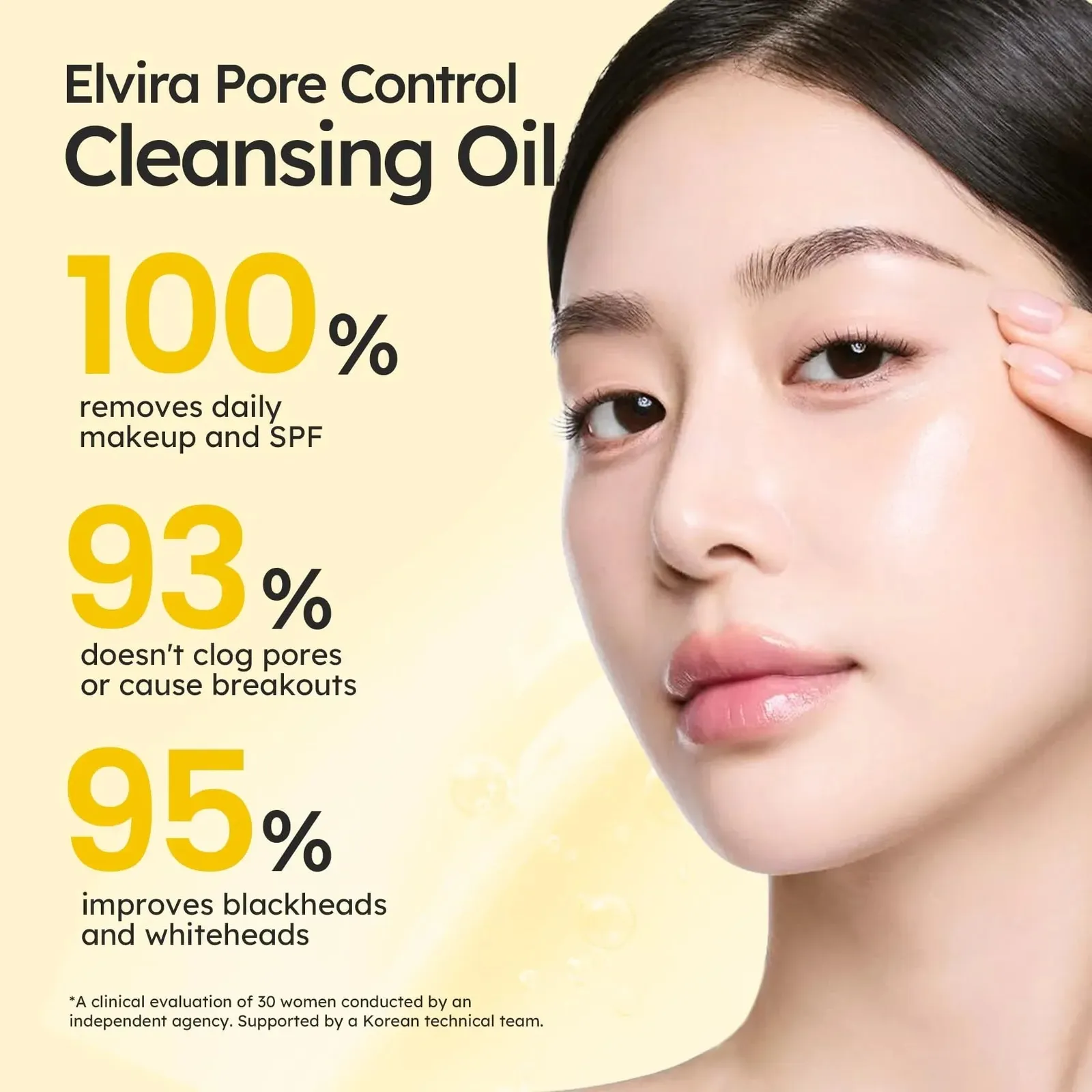 Pure Cleansing Jojoba Oil, Makeup Remover & Blackheads Pore Cleanser