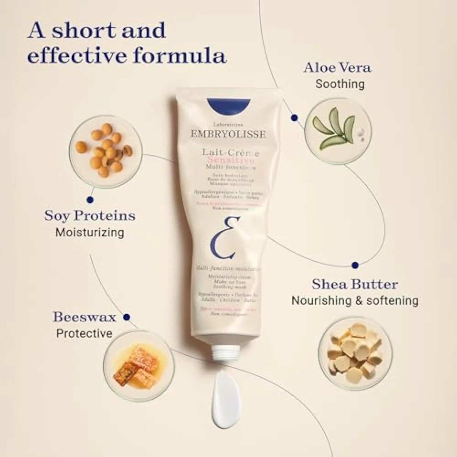 Lait-Crème Concentré Sensitive Face Moisturizer & Makeup Primer