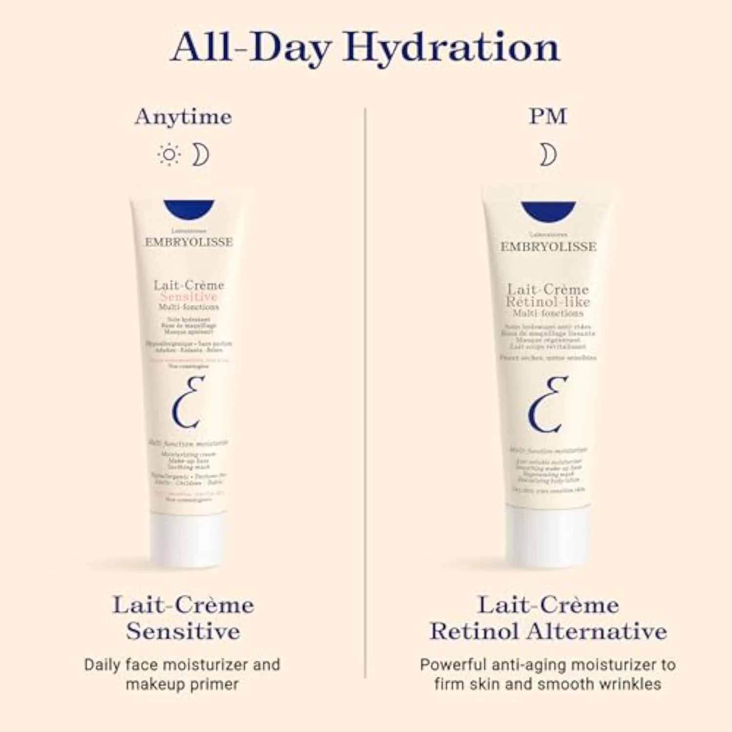 Lait-Crème Concentré Sensitive Face Moisturizer & Makeup Primer