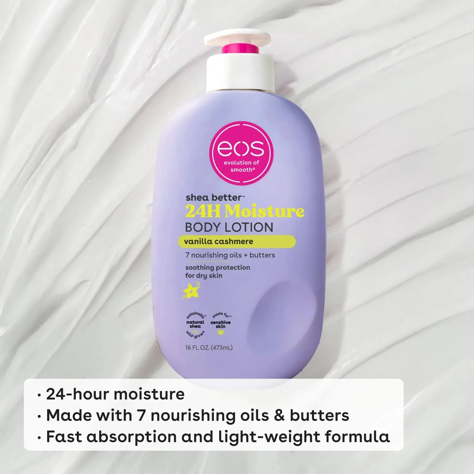 Shea Better Body Lotion Vanilla Cashmere 16 fl oz
