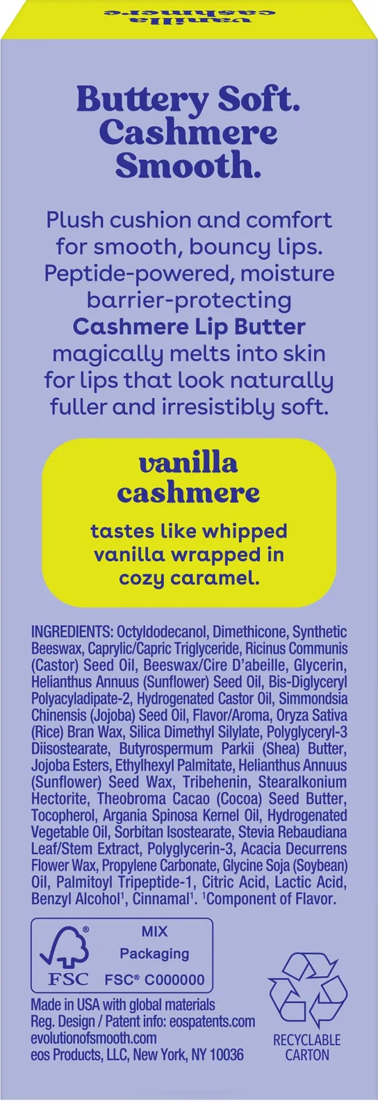 Vanilla Cashmere Lip Butter