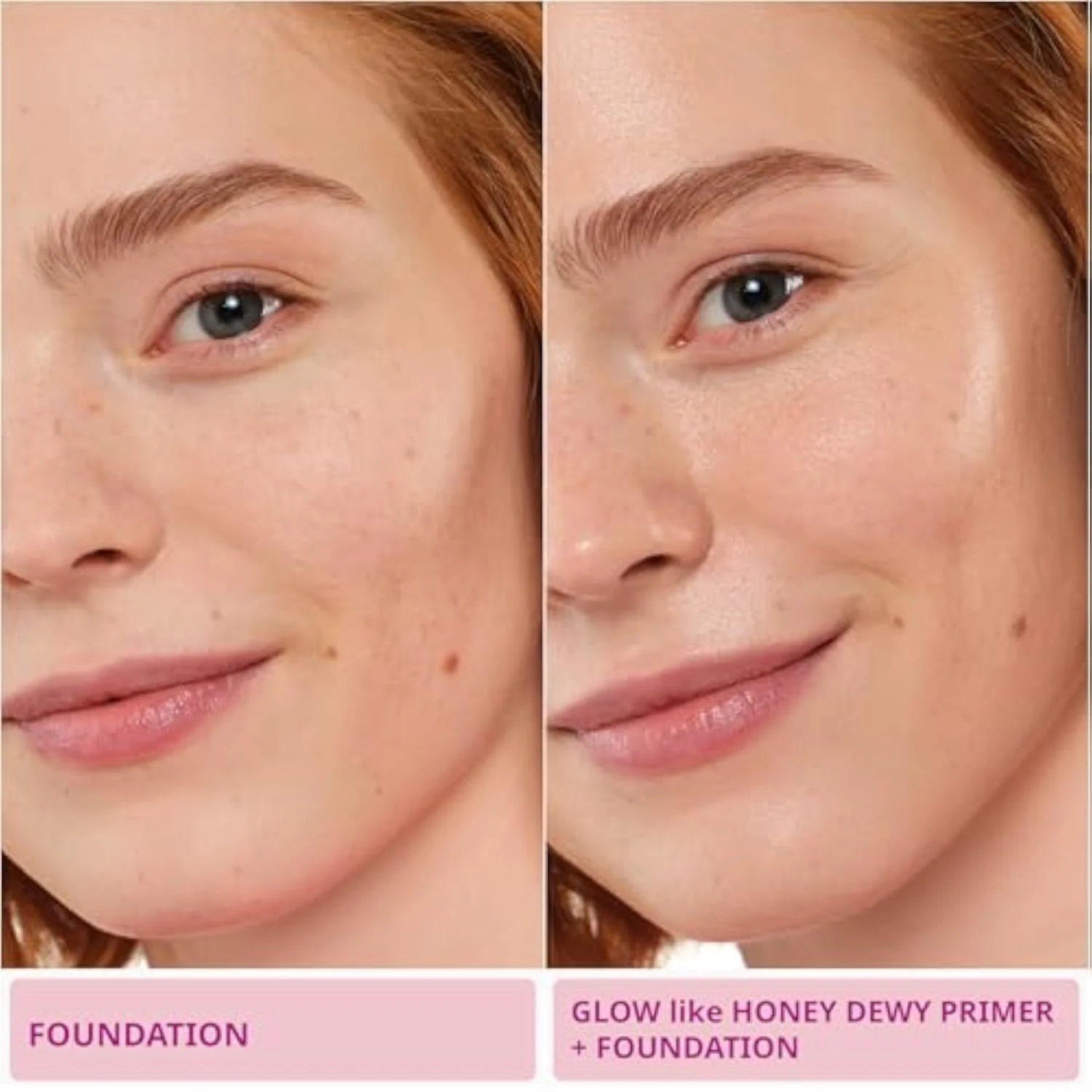 essence Glow Like Honey Dewy Primer, Hydrating & Gripping, Vegan