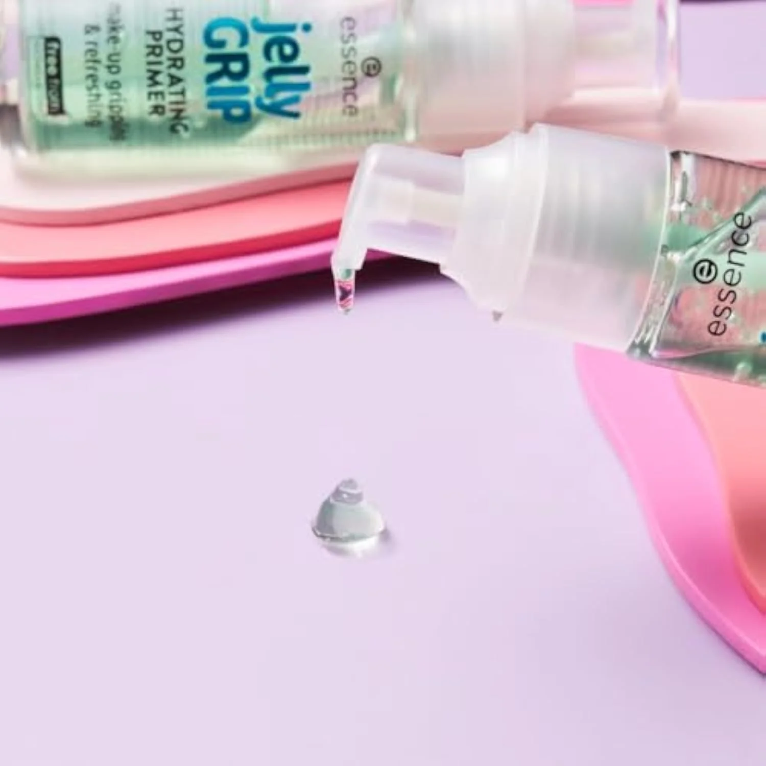 essence Jelly Grip Hydrating Primer, Longlasting Makeup Base, Vegan