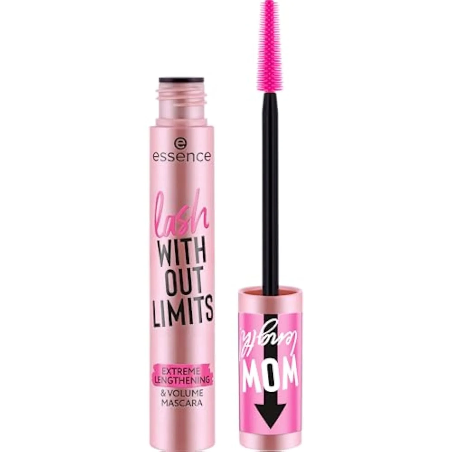 essence Lash Without Limits Extreme Lengthening & Volume Mascara, Black