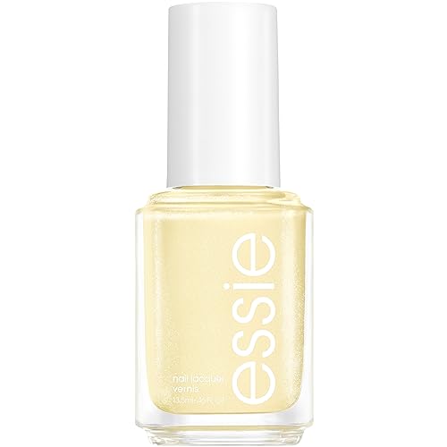 essie Nail Polish, Salon-Quality Lemony Yellow Nail Polish, Vegan, Sunny Business, 0.46 fl