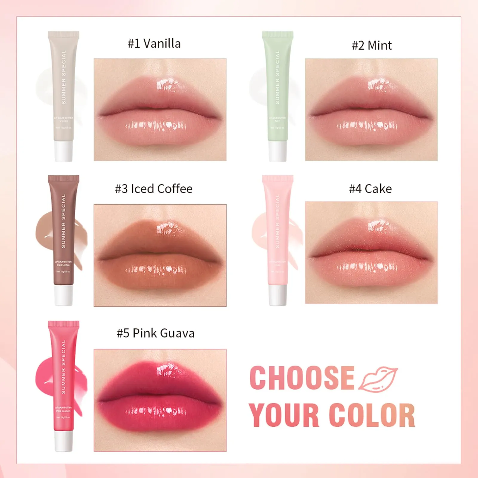 Vanilla/Mint Lip Butter