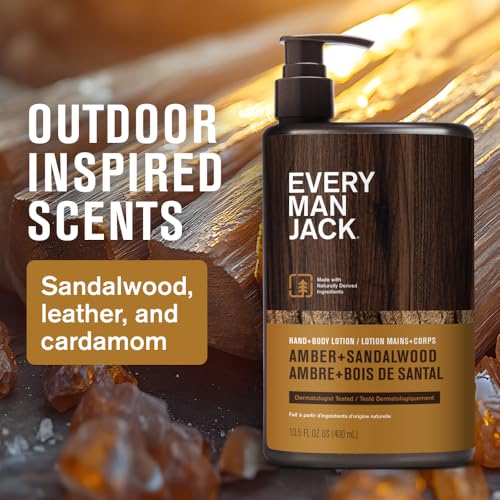 Amber Sandalwood Hand & Body Lotion