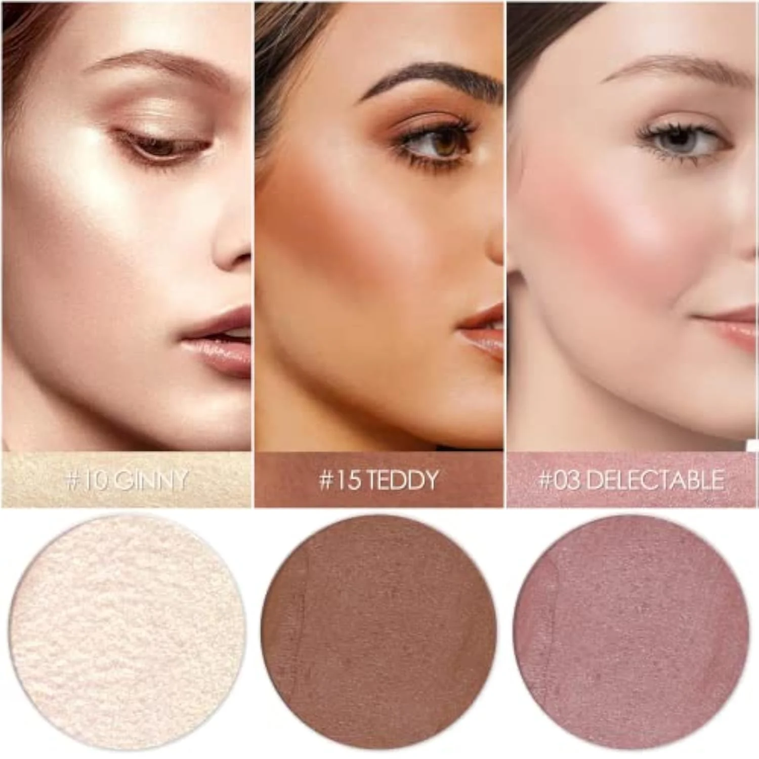3 Pcs NEUTRAL Contour Stick Set,Professional Makeup Kit for All Skin