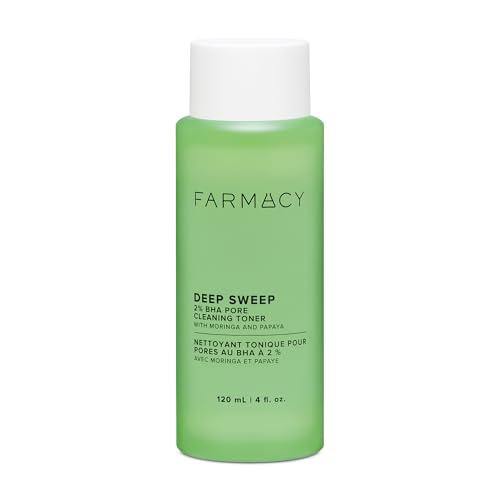 2% Salicylic Acid Toner for Face - Deep Sweep BHA Liquid Exfoliant + Pore Cleaner - Contro