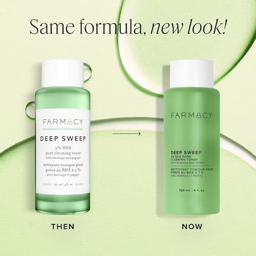 2% Salicylic Acid Toner for Face - Deep Sweep BHA Liquid Exfoliant + Pore Cleaner - Contro