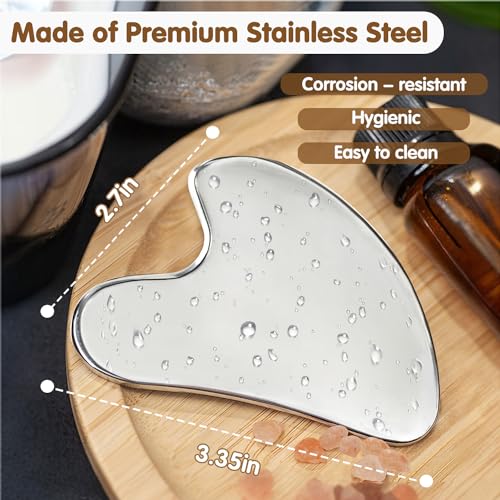 Stainless Steel Gua Sha Facial Tools