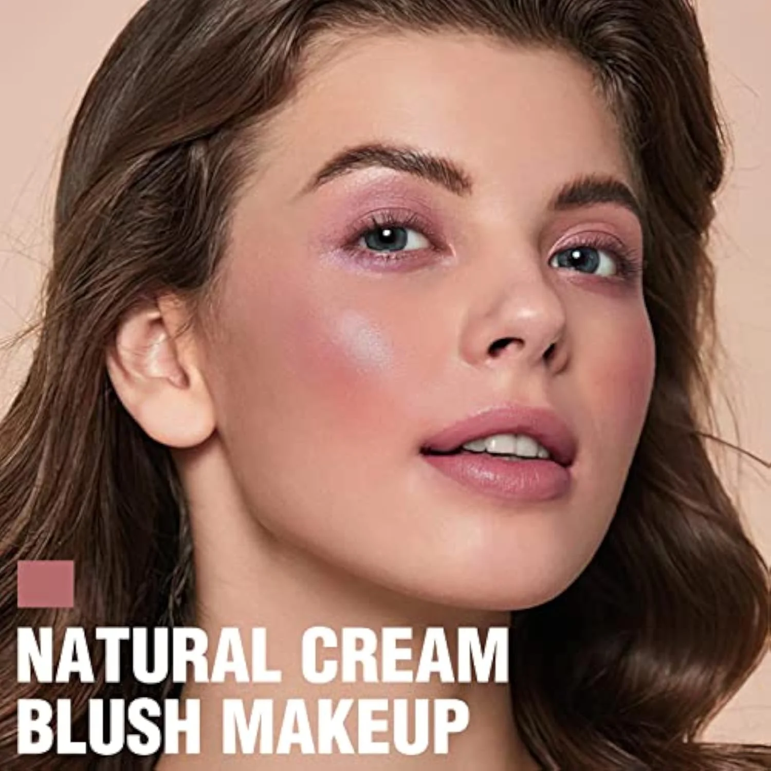 Cream Blush Makeup,Buildable Blush Stick for Cheeks,Matte and Dewy Finish,Long Wearing,Easy Application,Lightweight Multi Stick,ROSE FLUSH