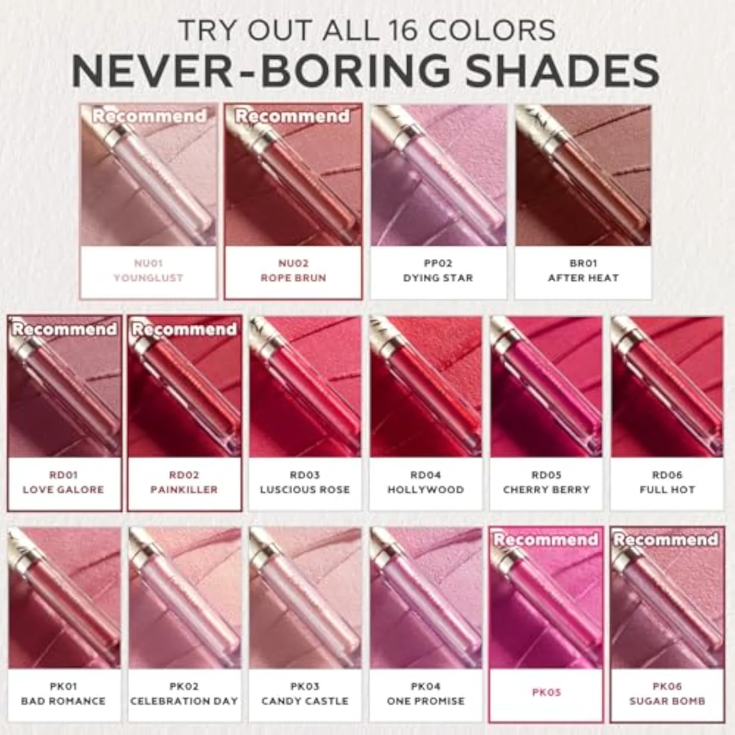 Metallic Liquid Lipstick,Non Stick Cup Lip Gloss,High Impact Lip Color with Transfer-proof Wear,Long Lasting & Waterproof Lipstick Makeup for Women,YoungLust