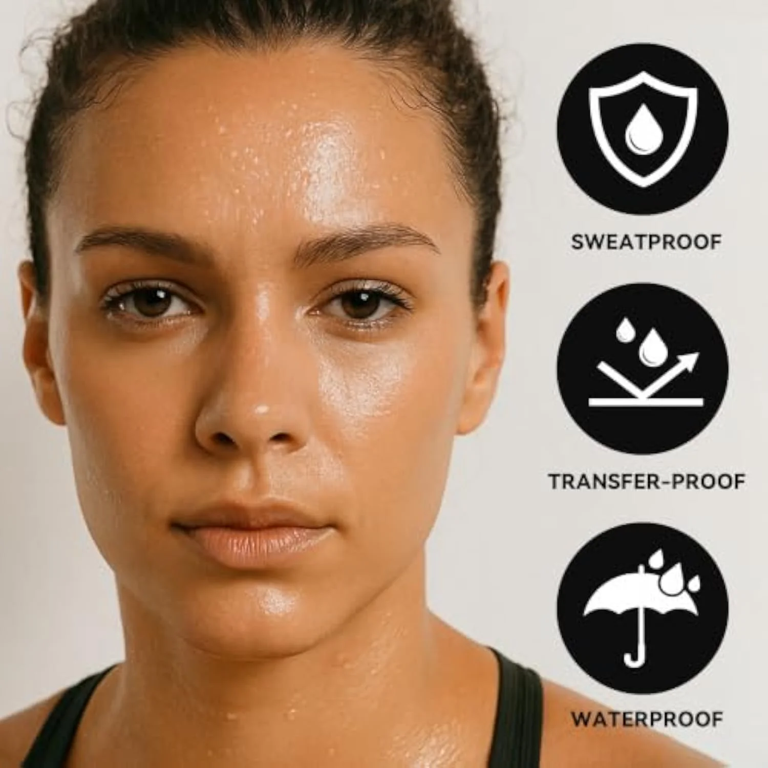 Matte Waterproof Foundation, Longwear Transfer-Proof, with Medium to Full Coverage, Oil-control & Lightweight, Liquid Foundation Makeup for Oily/Normal Skin, 30g, Classic Ivory
