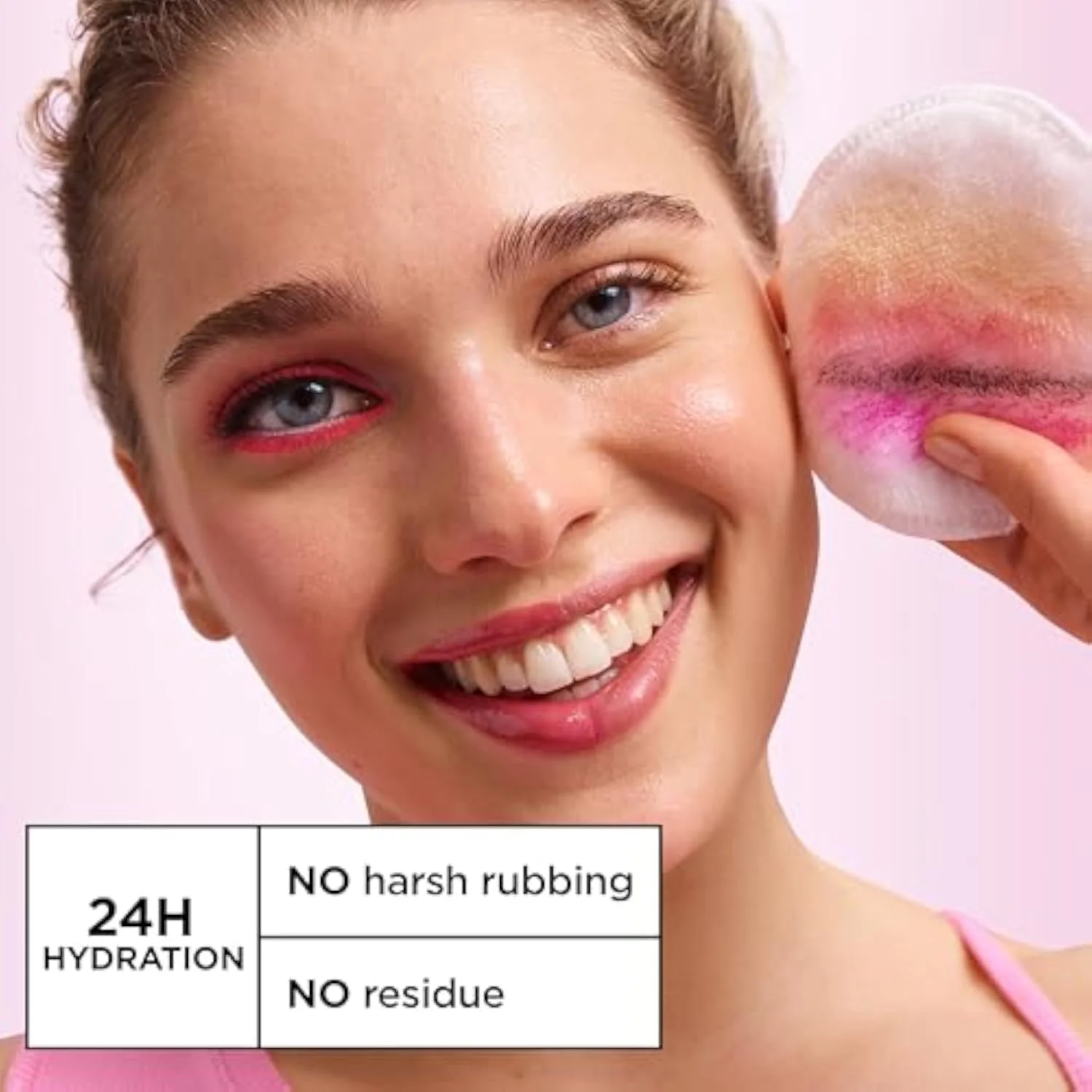 Micellar Water, Hydrating Facial Cleanser & Makeup Remover, Suitable for Sensitive Skin, Vegan, Cruelty Free, 13.5 Fl Oz (400mL), 1 Count