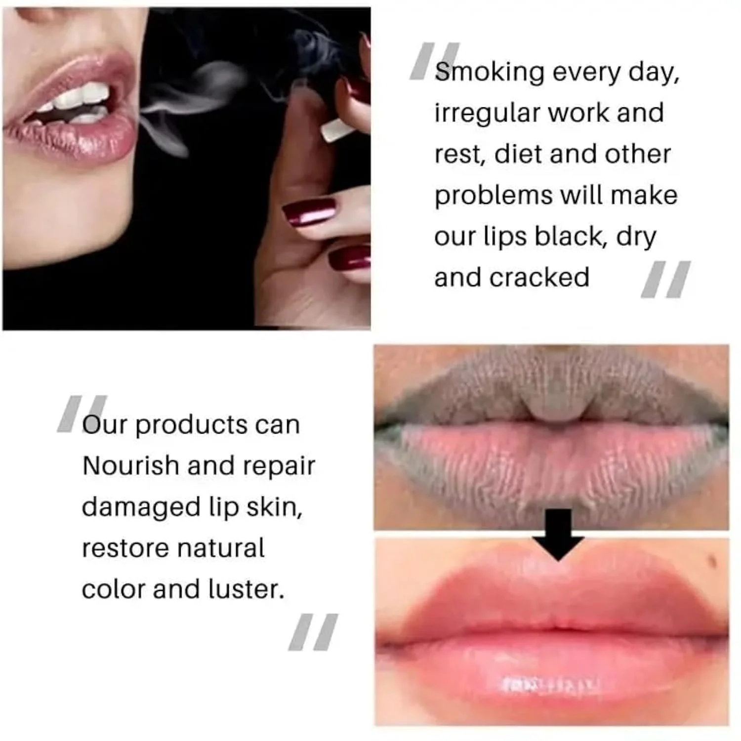 Lip oil, increases lip volume, enhances lip elasticity, provides long-lasting moisturization, radiance and sexy makeup, Help Fade Dark Lip Instantly Lips Elasticity Plumpin
