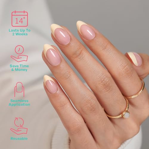32Pcs Press On Nails Soft Gel Fake Nail
