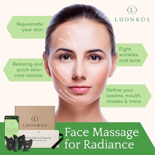 Bian Stone Guasha Tool for Face and Body