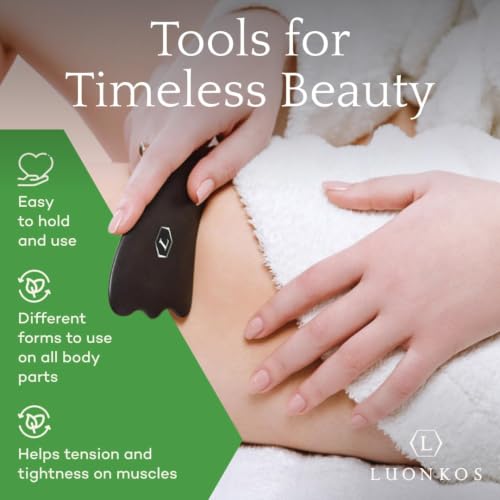 Bian Stone Guasha Tool for Face and Body