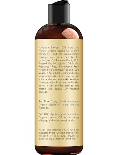 USDA Organic Jojoba Oil (8 oz)