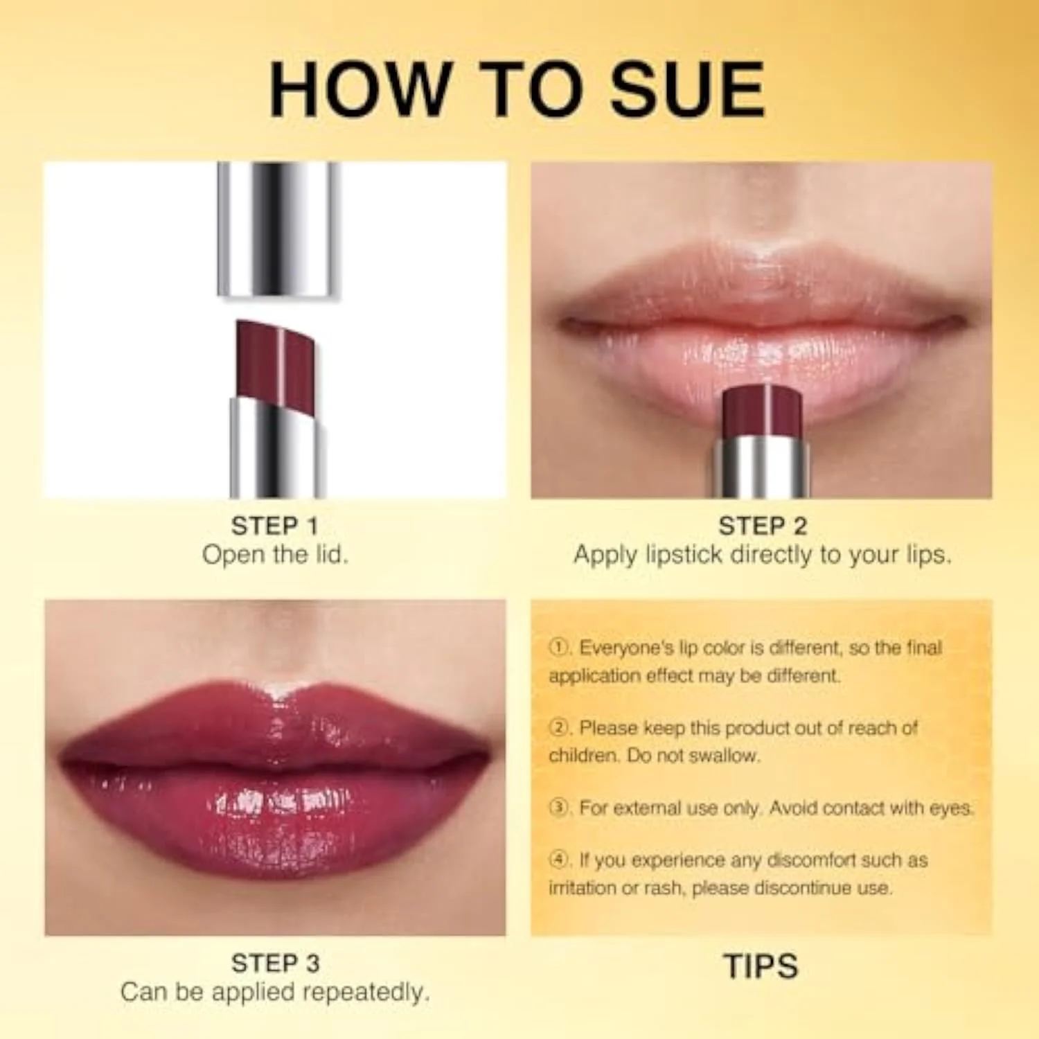 Cherry Wine Honey Tinted Lip Balm for Women, Hydrating Lip Oil Stick Lip Gloss Lipstick for Mature Skin, Sheer Lightweight Moisturizing Lip Tint Balm with Natural Shine, Veg