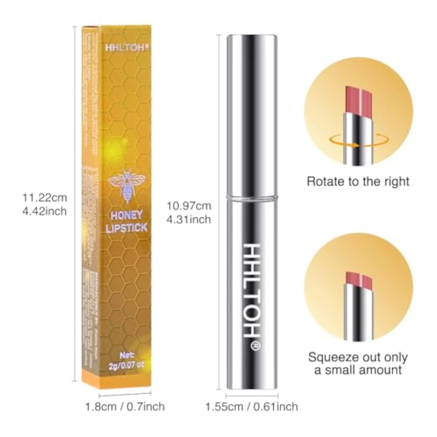 Dusty Pink & Pink Honey Tinted Lip Balm for Women, Hydrating Lip Oil Stick Lip Gloss Lipstick for Mature Skin, Sheer Moisturizing Lip Tint Balm with Natural Shine, Vegan & C