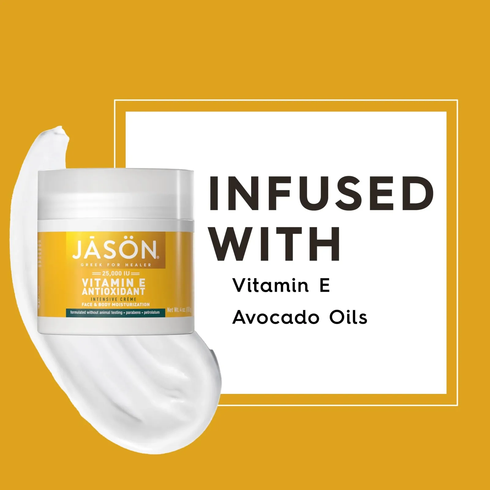 Vitamin E Antioxidant Intensive Crème Face & Body Moisturization